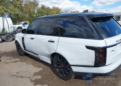 2017 Land Rover Range Rover 3.0L V6 Supercharged Hse из США, поврежденный, VIN SALGS2FV0HA369883
